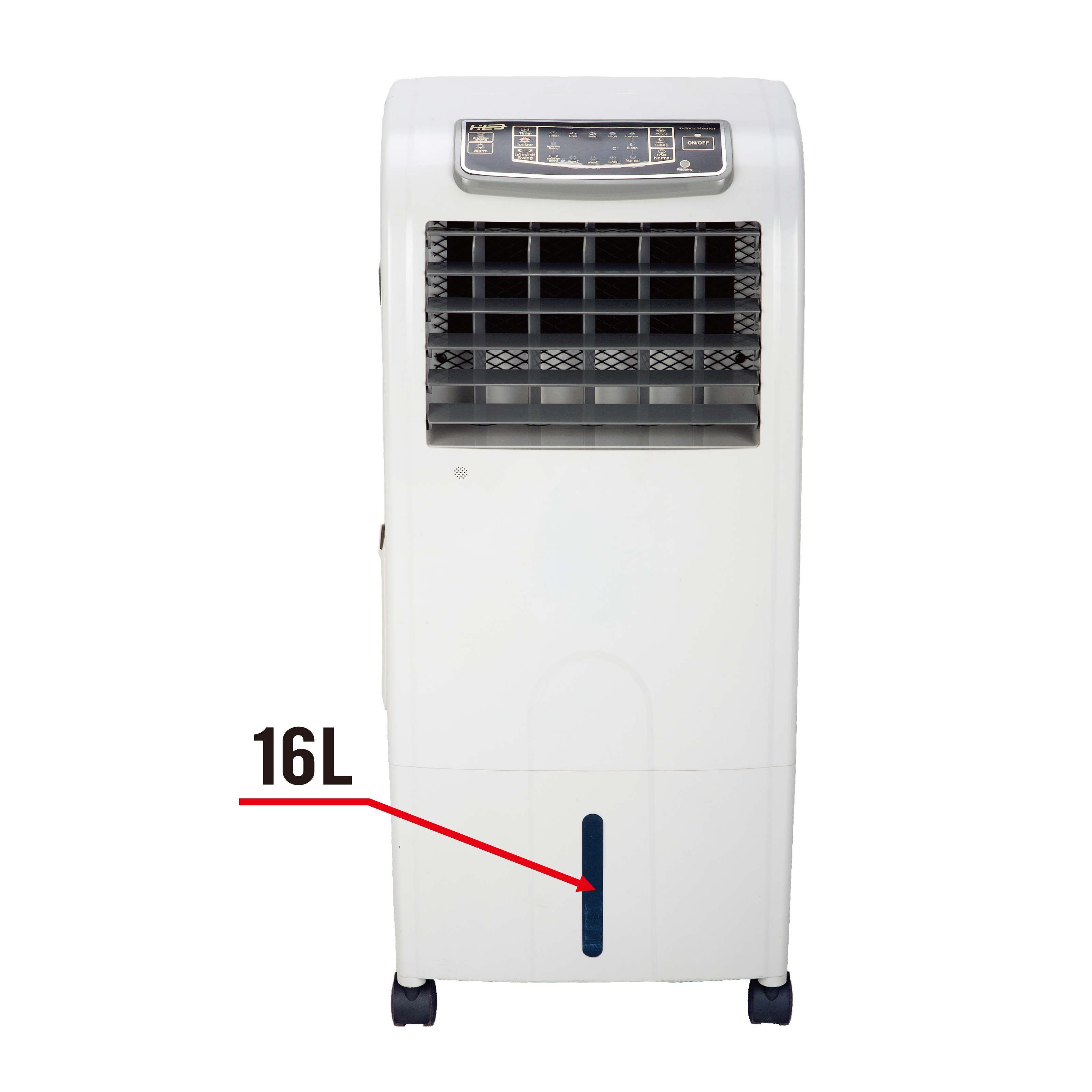 The Water Cooling & PTC Heating Electrical Air Cooler Heater 16 升
